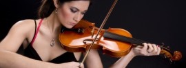 Playing violin lowers stress level