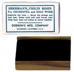 Sherman Violin Rosin Dark