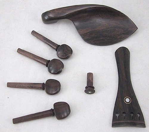 Handmade Inlay Rosewood Violin Parts