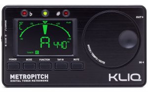 KLIQ MetroPitch - Metronome Tuner - with Guitar