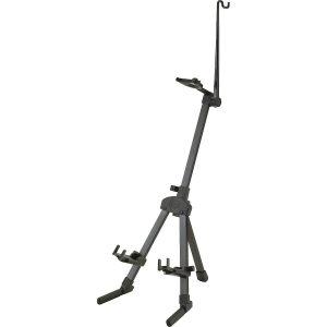 KM Compact Violin Viola Stand Black