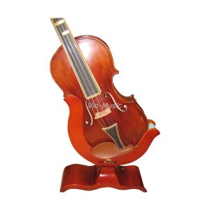 Vio Music Violin and Bow Wooden Holder (Stand), Great Design, Safe and Stronghold