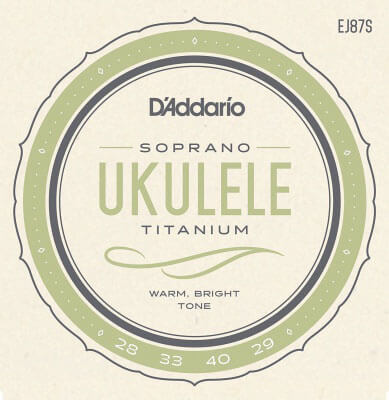 D’Addario EJ87S Titanium Ukulele Strings