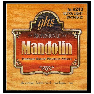 GHS A240 Phosphor Bronze Mandolin Strings