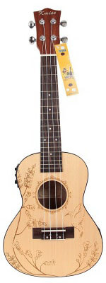 Kmise Solid Spruce Ukulele