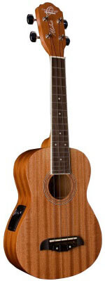 Oscar Schmidt OU2E Mahogany Concert Acoustic-Electric Ukulele