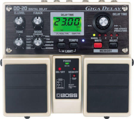 Boss DD-20 Giga Delay Digital Delay Pedal