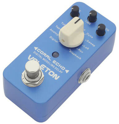 Valeton Coral Echo Digital Delay Guitar Effect Pedal