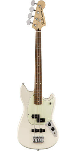 Fender Mustang PJ Bass (White)