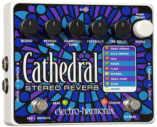 Electro-Harmonix Cathedral Reverb Pedal