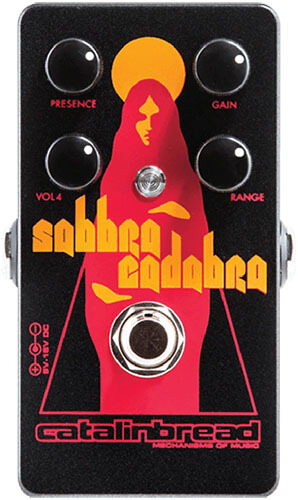 Catalinbread Sabbra Cadabra Boost Overdrive Guitar Pedal